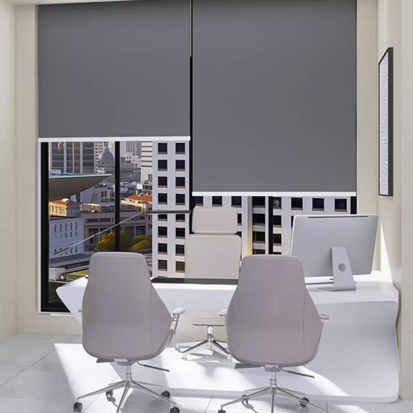 Blackout Shades,Sunscreen Roller Blinds,Cordless Window Blinds,Thermal Insulated,Light-Filtering roll up Shade,Waterproof Curtains - Image 2