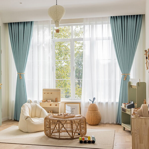 ChrisDowa Grommet Blackout Curtains for Bedroom and Living Room - 2 Panels Set Thermal Insulated Room Darkening Curtains - Image 5