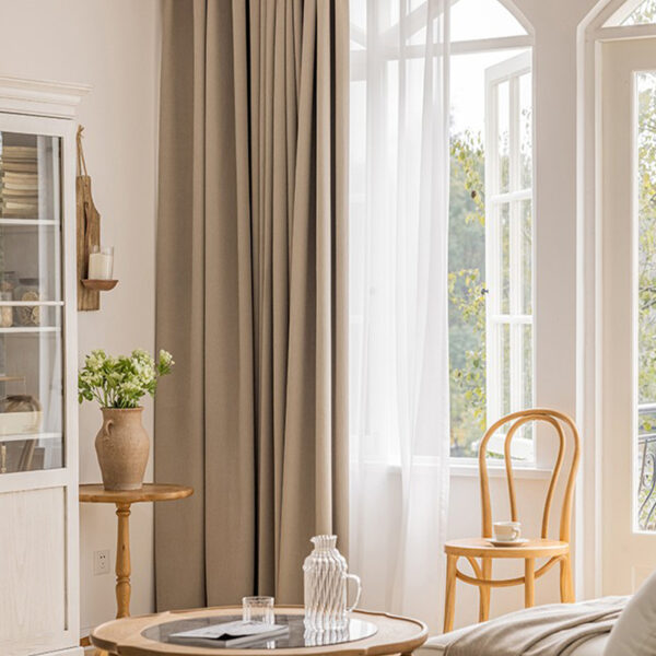 ChrisDowa Grommet Blackout Curtains for Bedroom and Living Room - 2 Panels Set Thermal Insulated Room Darkening Curtains - Image 6