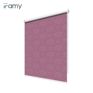 Blackout Roller Window Shades, Room Darkening Window Blinds with Thermal Insulated Fabric, Corded Roll Pull Down Shades for Home and Office