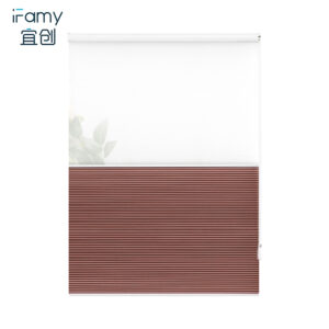 Blackout Cordless Cellular Shades Honeycomb Shades for Indoor Windows Room Darkening Blinds for Home Office Pull Down Window Shades Easy to Install