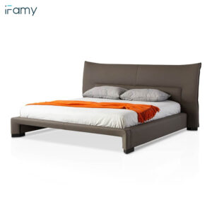Full Size Bed Frame, Wood Platform Bed Frame with headboard, Solid Wood Bed with Wood Slat Support, No Box Spring Needed, Easy Assembly, Rustic Pine