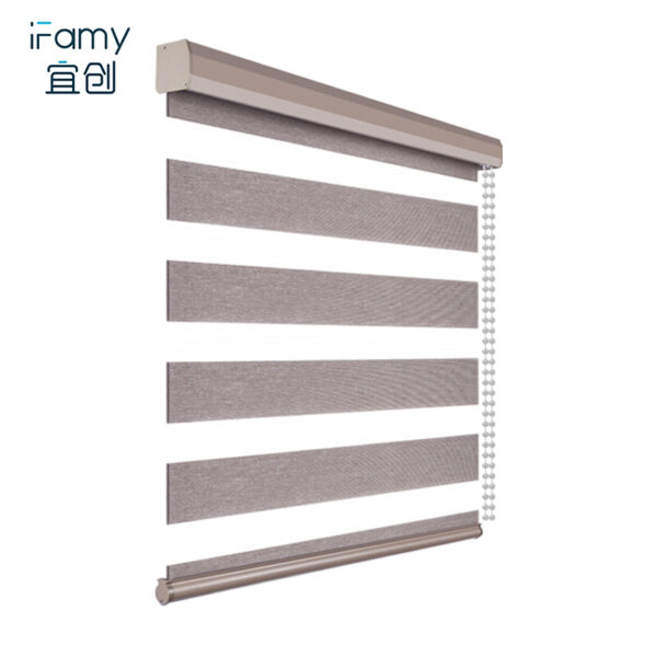 Zebra Roller Window Blinds,Custom Cut to Size,Roller Blinds Dual Layer Roller Shade Blinds