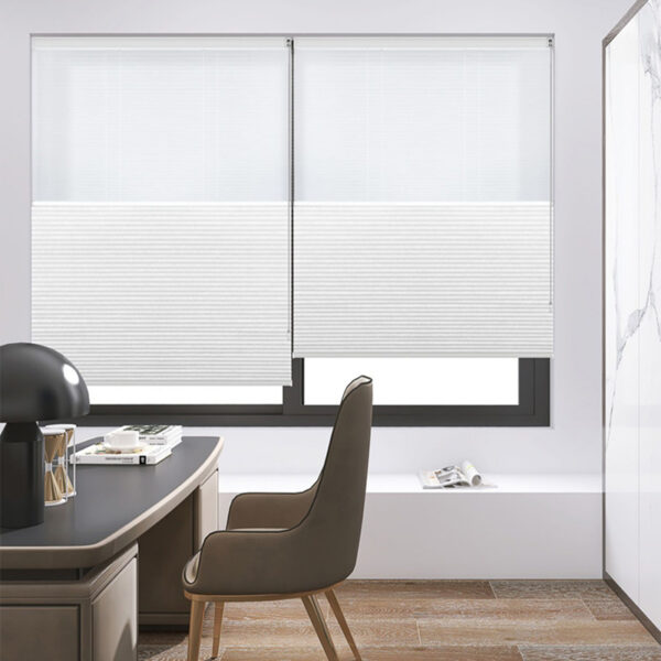 Blackout Cordless Cellular Shades Honeycomb Shades for Indoor Windows Room Darkening Blinds for Home Office Pull Down Window Shades Easy to Install - Image 5
