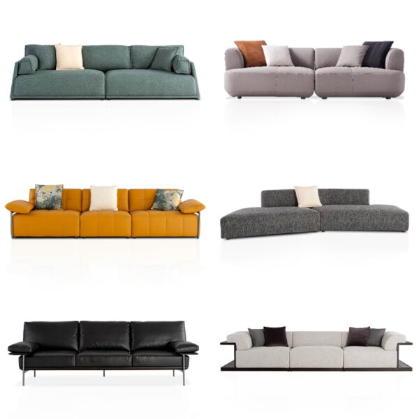 Linsy Home Oversized Modular Couch, Sectional Sofa with Storage Ottomans, Couch with Reversible Chaises - Image 6
