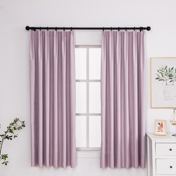 Linen Sheer Curtains, Rod Pocket & Back Tab Linen Texture Semi Sheer Window Covering, Light Airy Privacy Sheer Panels for Bedroom Living Room Patio Glass Door - Image 6