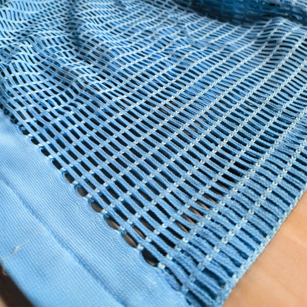 Custom Drapery Hospital Privacy Curtain, Flame Retardant, Washable with mesh and Grommets - Image 4